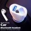 USB CAR AUTO Auricolare Bluetooth Cuffia V5.0 Caricatore Auto Accendisigari Porta Usb