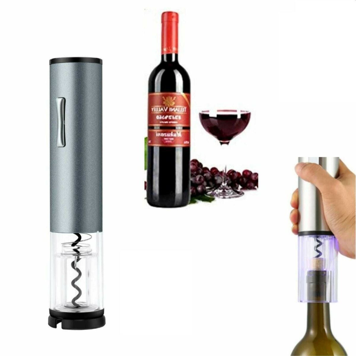 Apri bottiglia di vino automatico elettrico cavatappi automatic wine opener