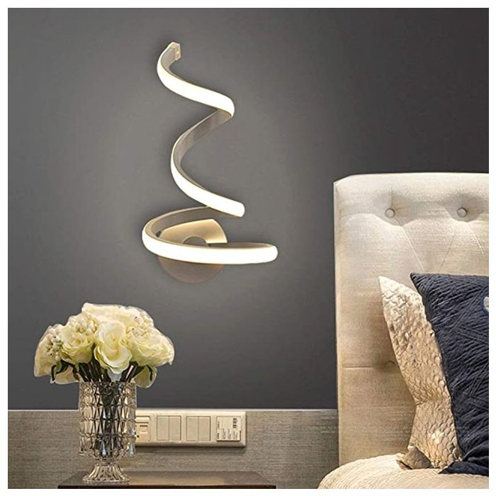 Lampada da parete a spirale a LED Semplice e moderna Creatività