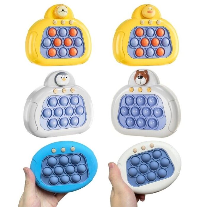 Giocattolo sensoriale per bambini e adulti push pop bubble sensory fidget  toy pop-it elettronico