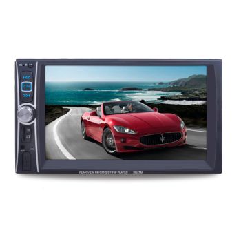 Autoradio portatile con schermo da 7 pollici, Android Auto & Carplay, MP5  Portatile Smart Player Supporti AirPlay & Mirror Link Bluetooth FM AUX-in  EQ Local Playback+telecamera posteriore 