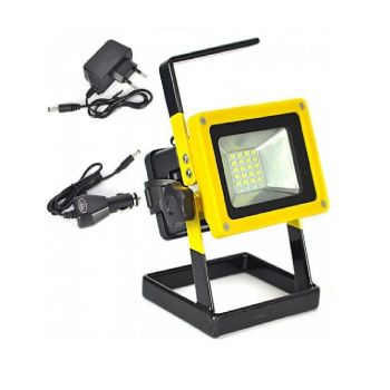 Faro Led Floodlight Ricaricabile HT-60782 Con batteria sostituibile