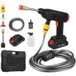 Idropulitrice a batteria 48V 464PSI Idropulitrice portatile a batteria Idropulitrice ad alta pressione mentata a batteria per il lavaggio di auto Pulizia di pavimenti Irrigazione di fiori
