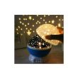 Lampada effetto cielo stellato proiettore rotante luce led notturna bambini