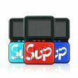 Sup game box mini console portatile 400 giochi game boy videogioco