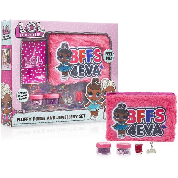 Kit Gioielli Fai Da Te L O L Surprise Perline Colorate E Astuccio Braccialetti Giochi Per Bambine