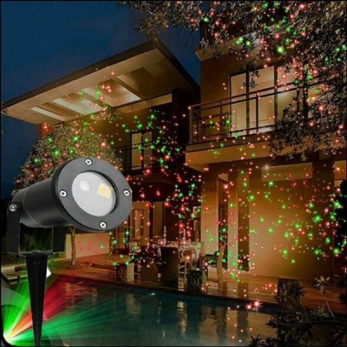 Proiettore Laser Natalizio Luci Di Natale Faretto Per Esterno Con Telecomando