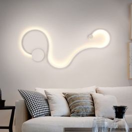Lampada da parete LED dal design nordico moderno in legno • Illuminazione Italia
