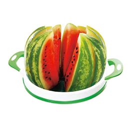 TAGLIA MELONE AFFETTA ANGURIE ANGURIA LAME ACCIAIO INOX 12 FETTE CUCINA CASA